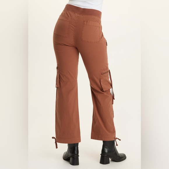 XCVI WEARABLES CHAUCER POPLIN CARGO PANT
 In Artisan Pigment - Picture 4 of 6